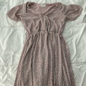 Floral dress mid length